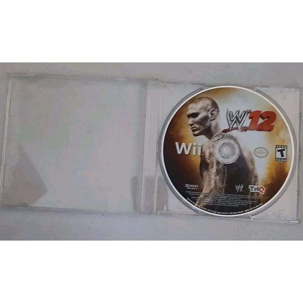 WW12 WW 12 - Nintendo Wii - (Disc Only) - Wrestling Video Game‎